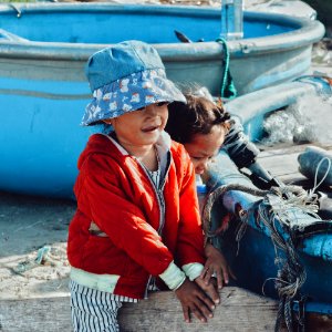 Sea, Children
