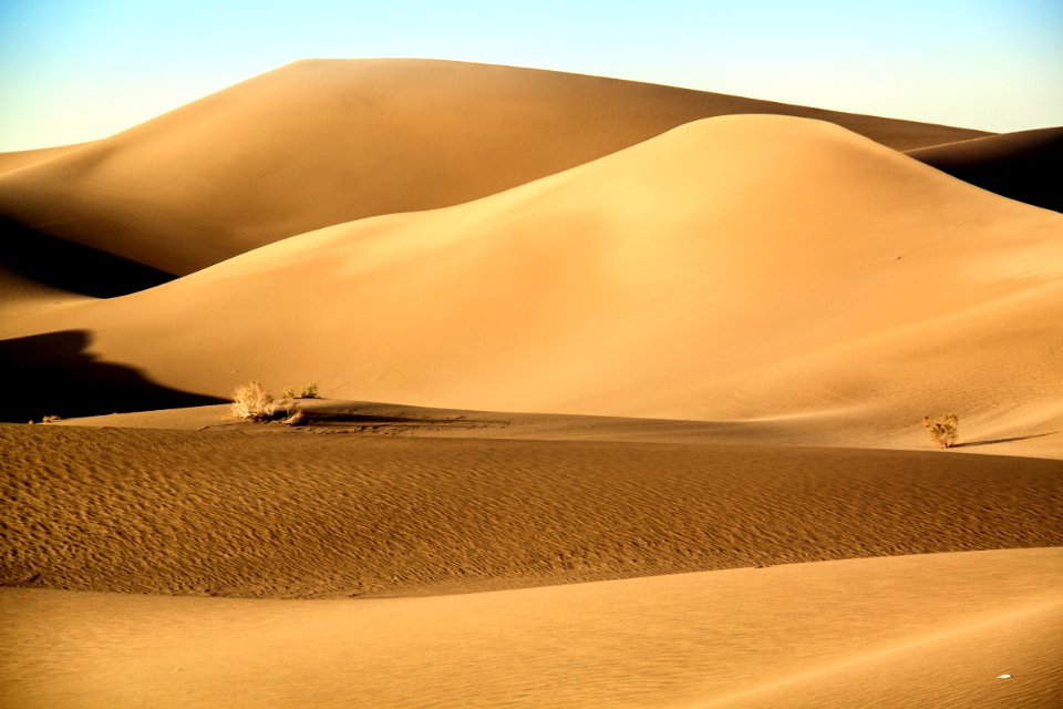 Iran, Varzaneh desert, Adventure