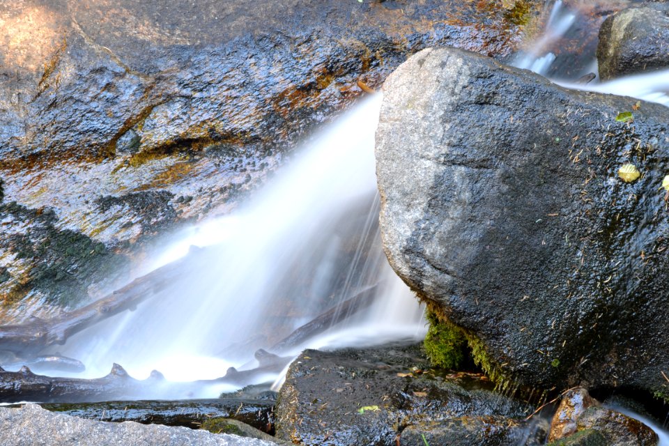 Hike, Mountains, Water
