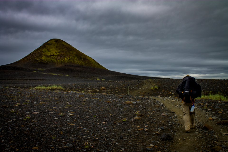Icel, Mannalauger, Backpacking