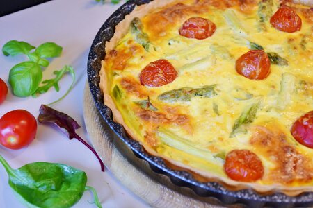 Tomatoes dough cheese