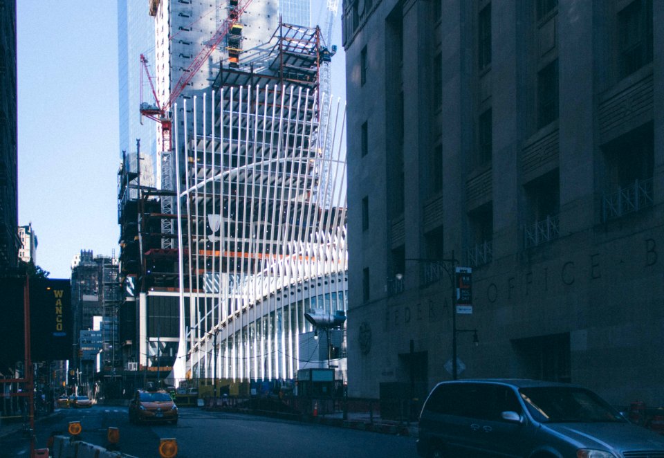 World trade center, New york, World trade center path station photo