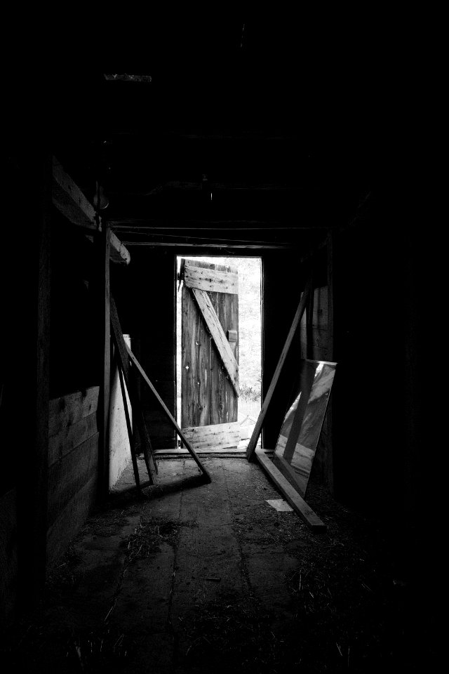 Escape, Doorway, Barn