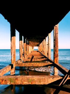 Sea, Necochea, Argentina photo