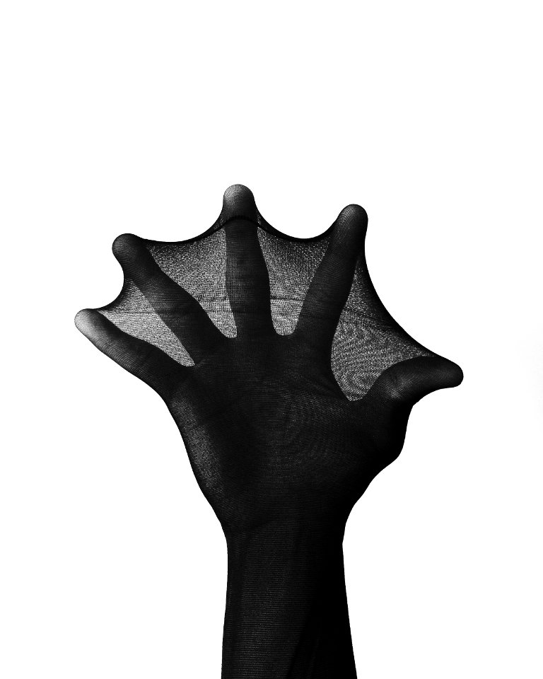 Swimming, Fin, Black