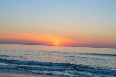 Virginia beach, United states, Sunrise photo