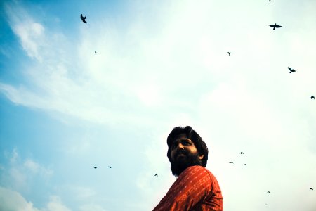 Marine drive, Mumbai, Pigeon
