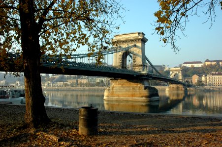 Budapest, River, Sunrise photo
