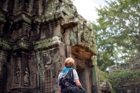 Ta phrom, Angkor, Wild