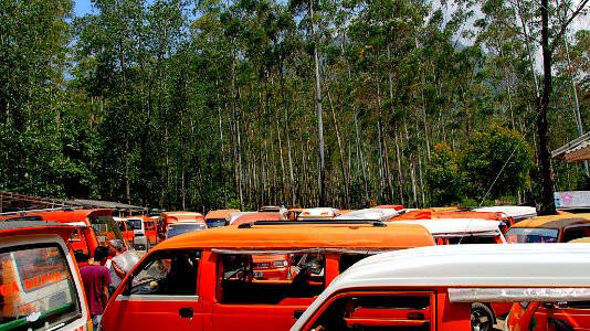 Kawah putih, Indonesia, Transportation
