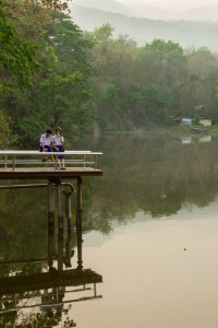 Couple, Lake, Youth