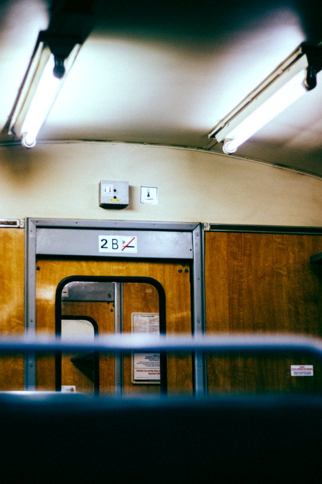 train interior