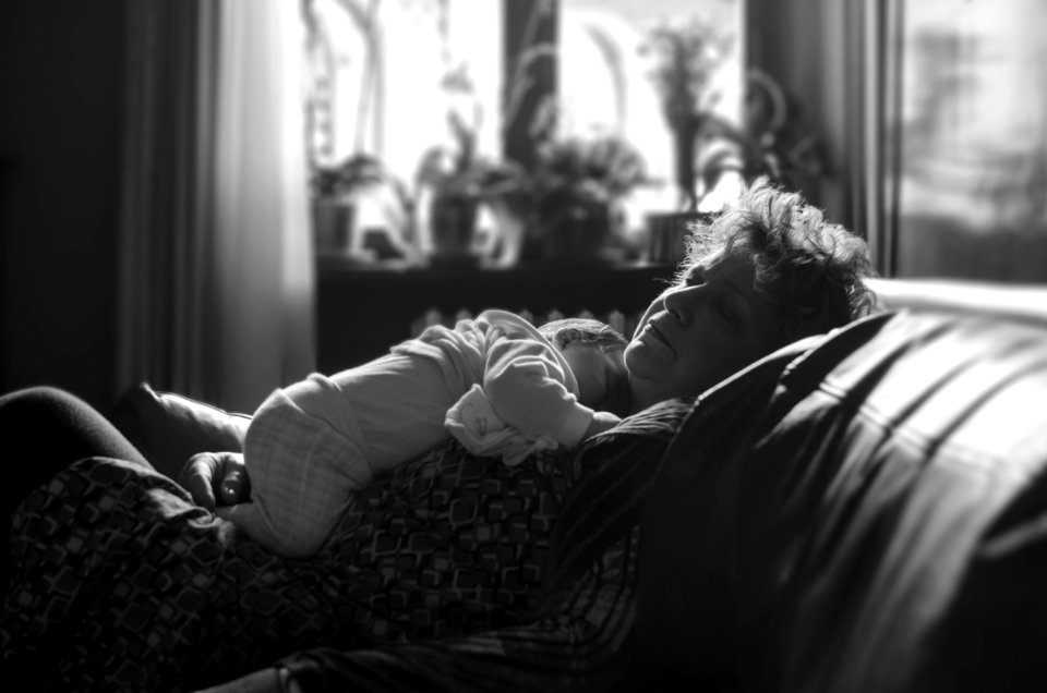 Sleeping, Child, Nonna