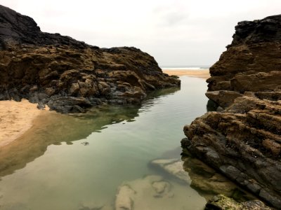 Rocks, Sea, Cove