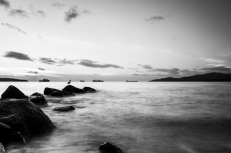 Canada, English bay beach, Vancouver photo