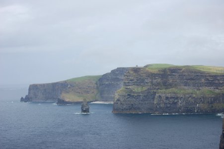 Cliffs of moher, Irel, Mist