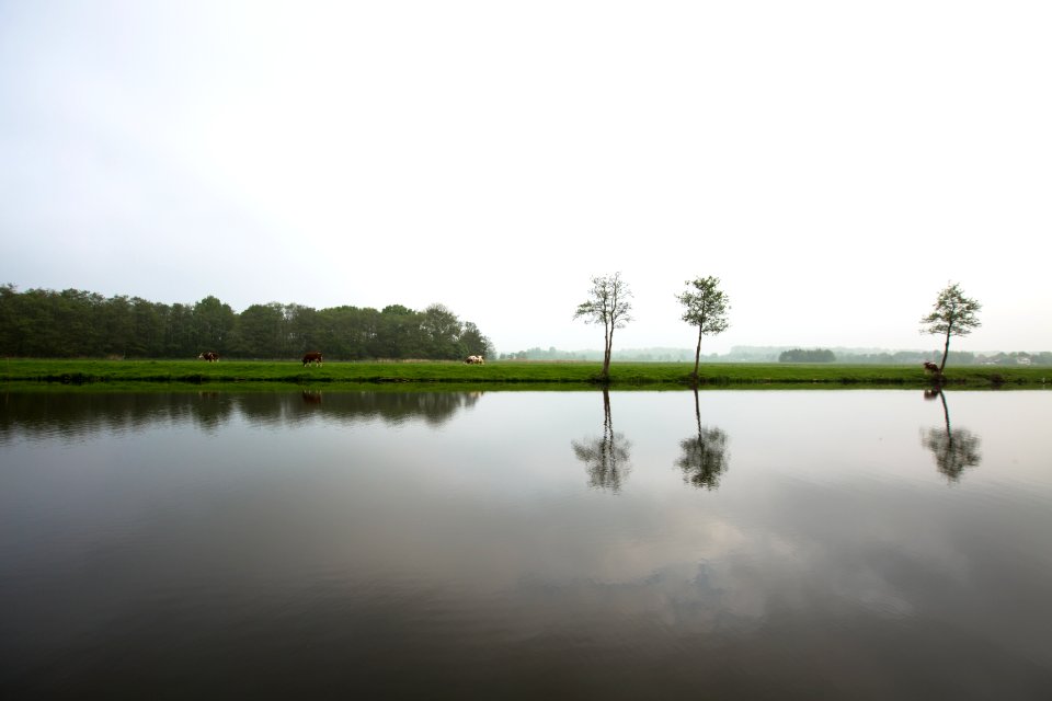 Netherl, Hilversum, Morninglight photo