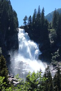 Waterfall alps austria
