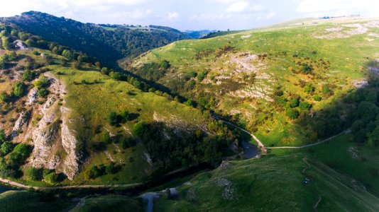 Dovedale stepping stones, Thorpe, United kingdom