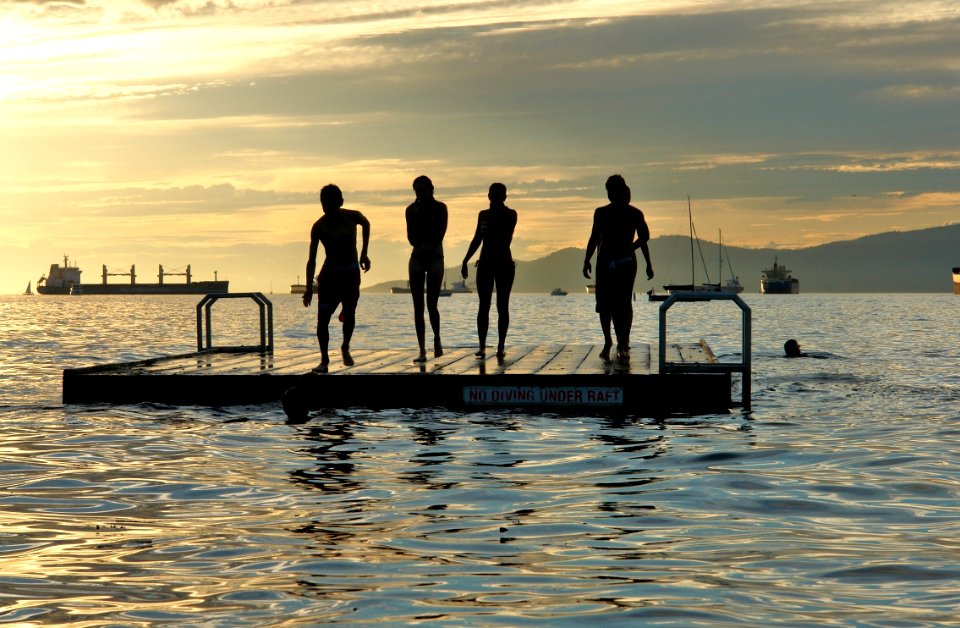 Vancouver, Kitsilano beach, Canada