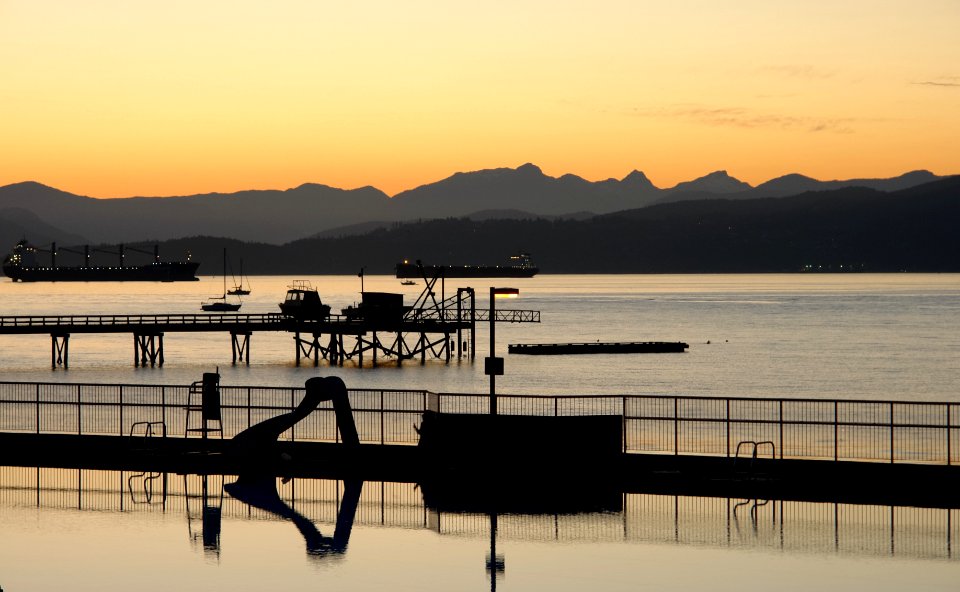 Kitsilano beach park, Vancouver, Canada