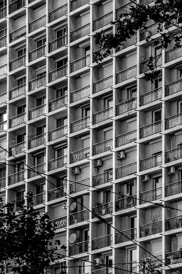 Marseille, France, Black  white