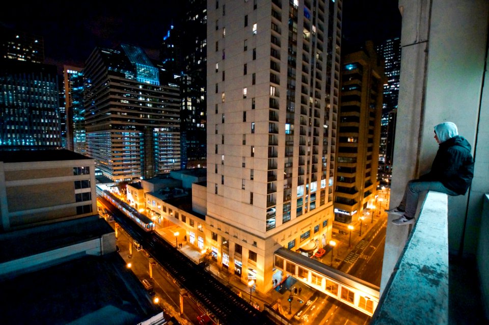 Photography, Night, Rooftop