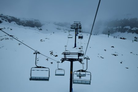 Ruapehu, New zeal, Snowboarding photo