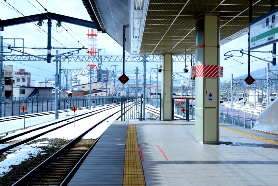 Nagano station, Japan, Train station