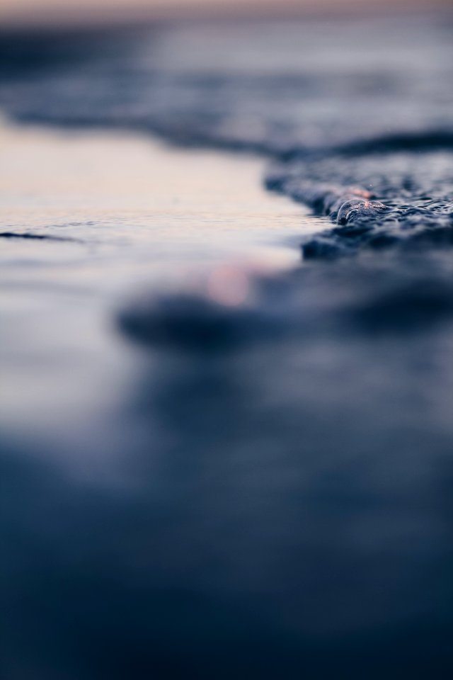 shallow focus photo of water wave photo