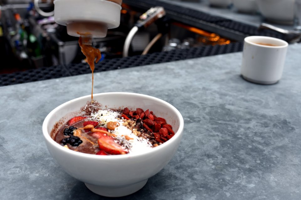 Table top, Berries, Coconut photo