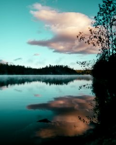 Loon lake, United states, Color