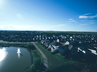 Calgary, Canada, Aerial