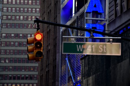 New york, United states, Street sign