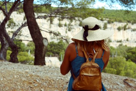 France, Cassis, Woman