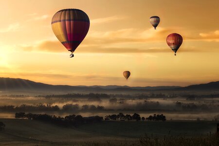 Floating sky yellow