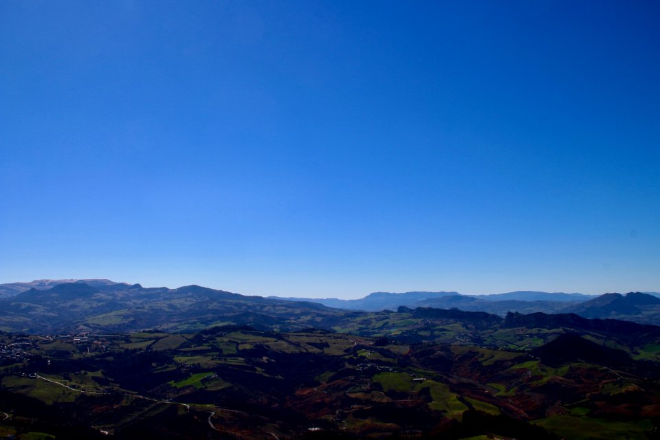 Spring, Blue sky, Scape