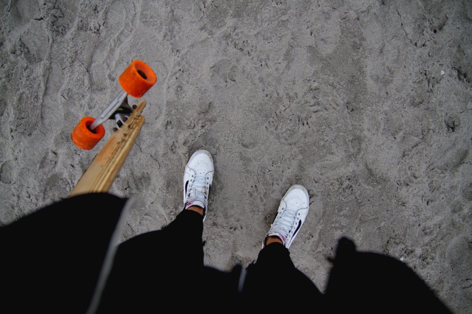 Bellevue beach, Denmark, Feet