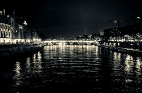 France, River, Seine photo