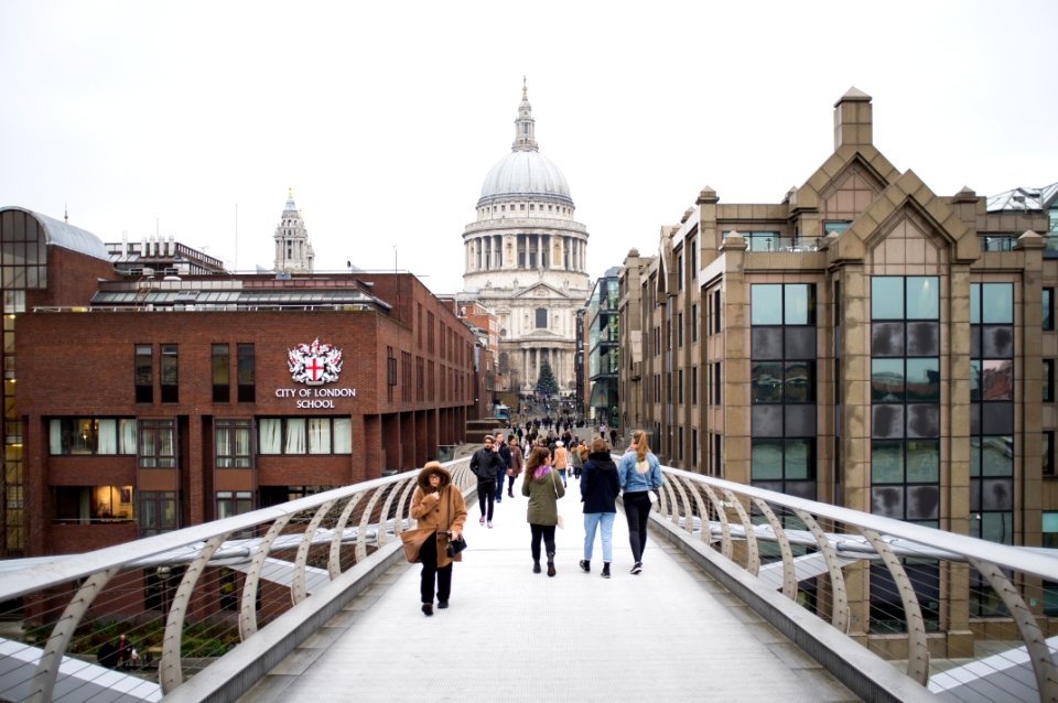 London, Millennium bridge, United kingdom