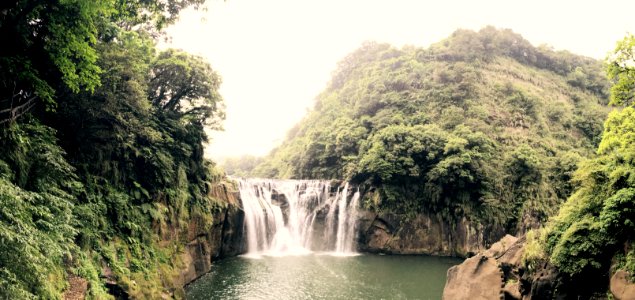 waterfall in forest
