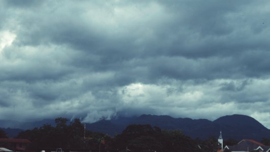 Foggy, Clouds, Mountain