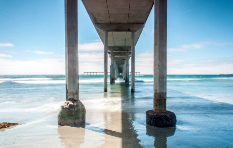 Ocean beach, San diego, United states photo