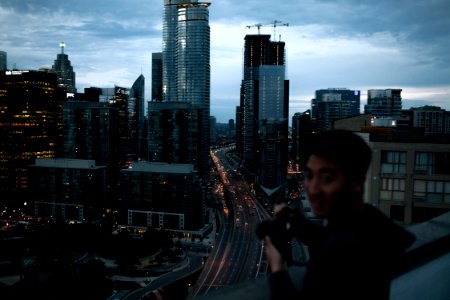 Roads, Dusk, City