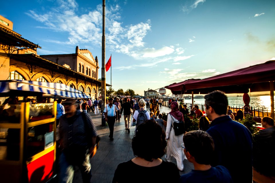 Istanbul, Kadikoy, Kadikoy dock