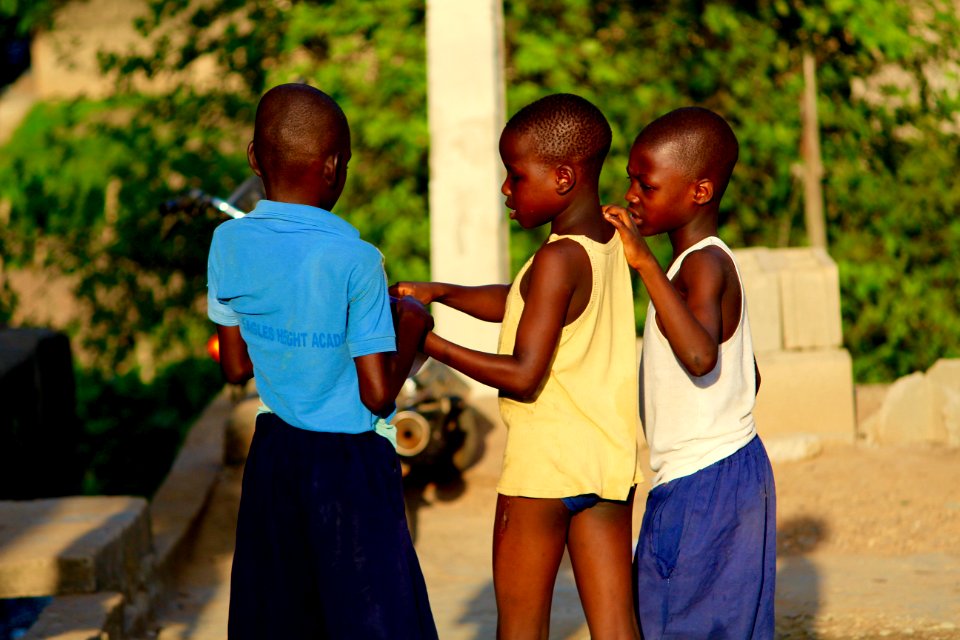 Nigeria, Boys, Africans