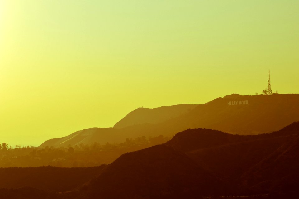 Los angeles, Hollywood sign, United states