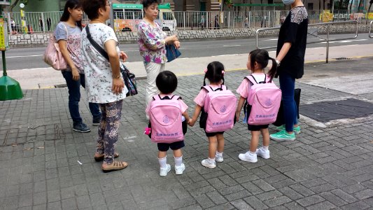 Hong kong, Schoolbag, Parents photo