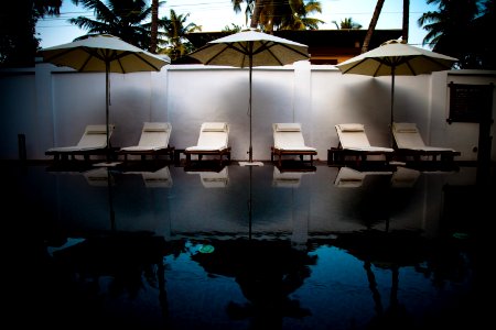 Chairs, Swimming pool, Cochin