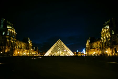 Louvre Museum in Paris France photo